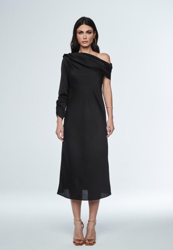 &ME UNLIMITED Vestido Bessie NEGRO