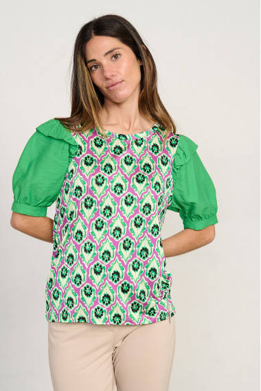 BMB & Co Camiseta ALAIA DAMASCO