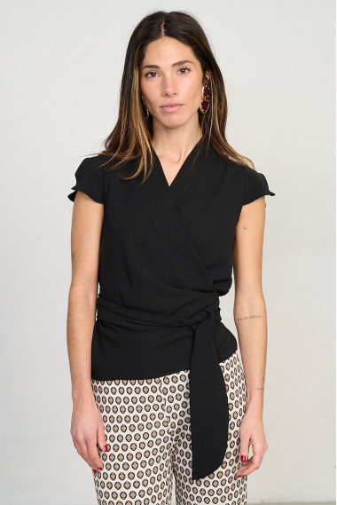 BMB & Co. BLUSA AMANE NEGRA