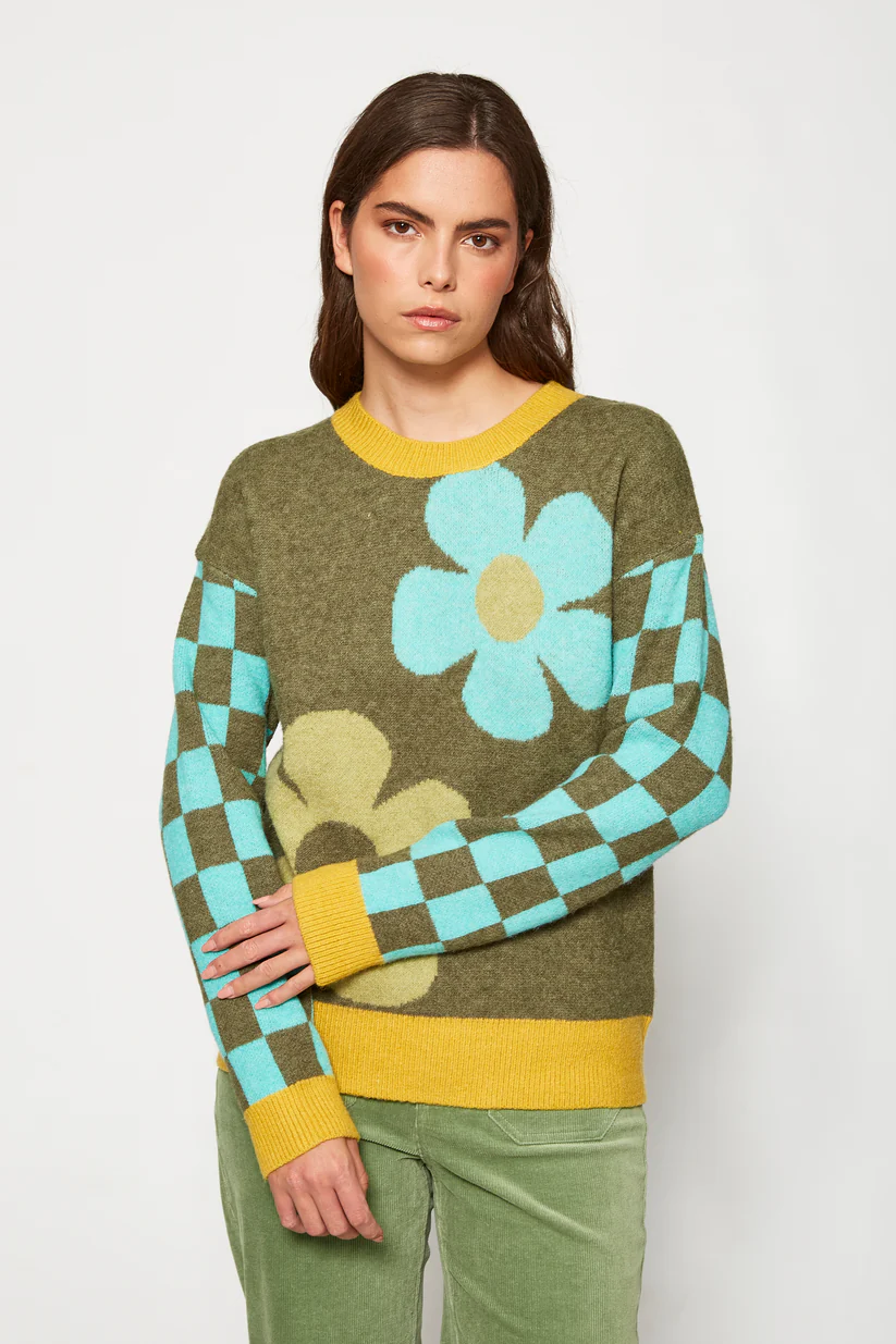 MDM Jersey de hombros caídos