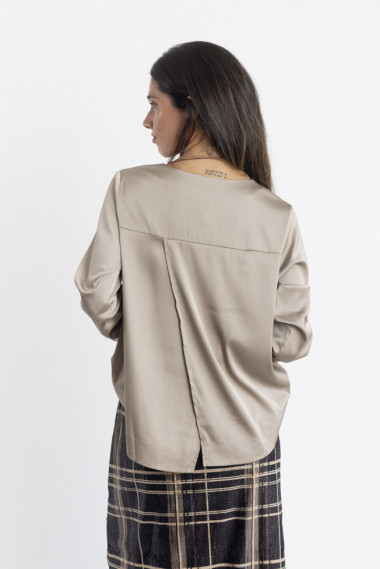 BMB & Co. BLUSA IDOIA CHAMPAN