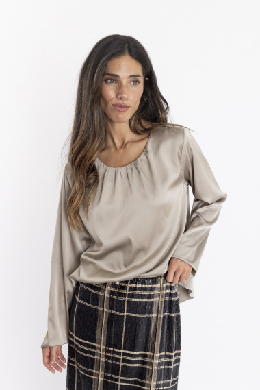 BMB & Co. BLUSA IDOIA CHAMPAN