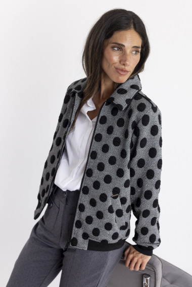BMB & Co. BOMBER SPORTY JACQUARD