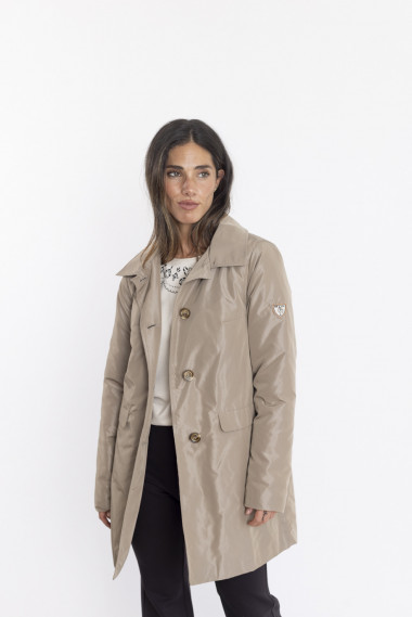 BMB & Co. TRENCH ACOLCHADA TOPO
