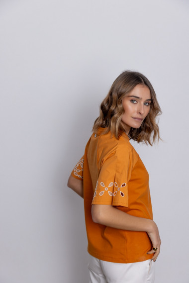 BMB & Co CAMISETA LUNAR NARANJA