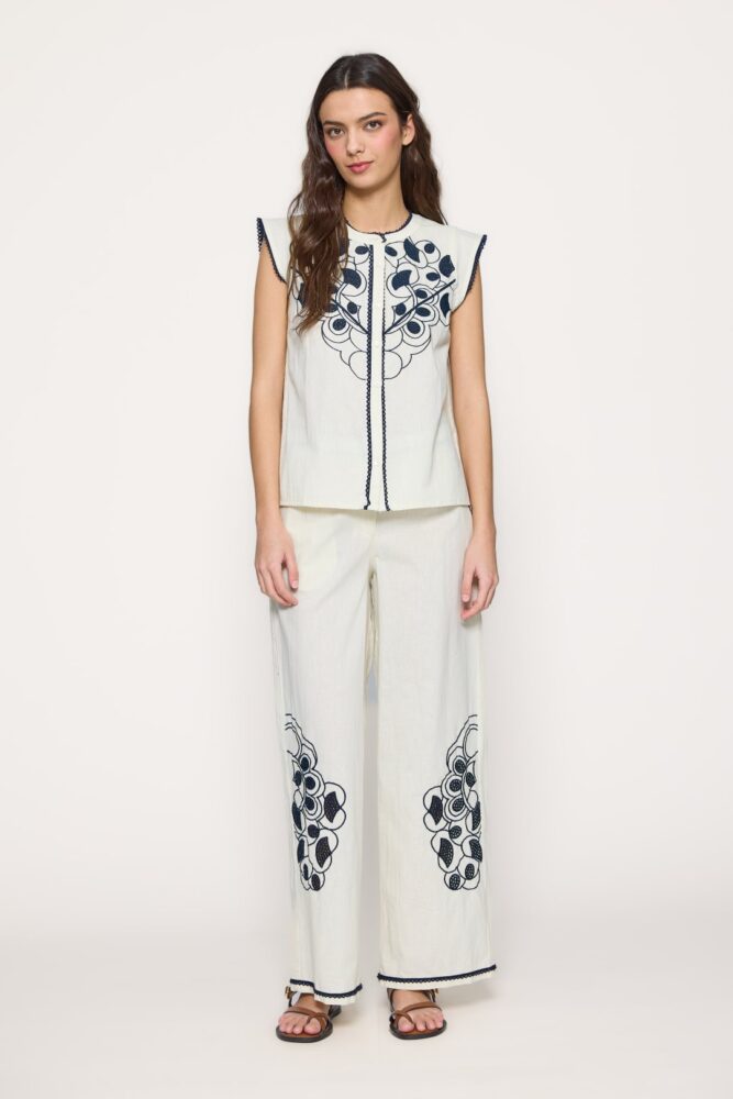MdM Pantalón Bordado Harmony