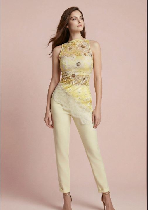 Carher Pantalón Candy Amarillo