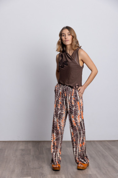 BMB & Co PANTALON LILIPA PLUMAS