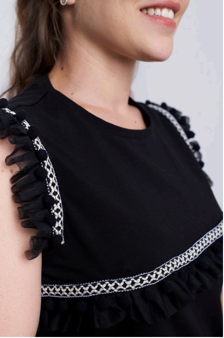 Pepita Lunares Vestido Lili Madroños