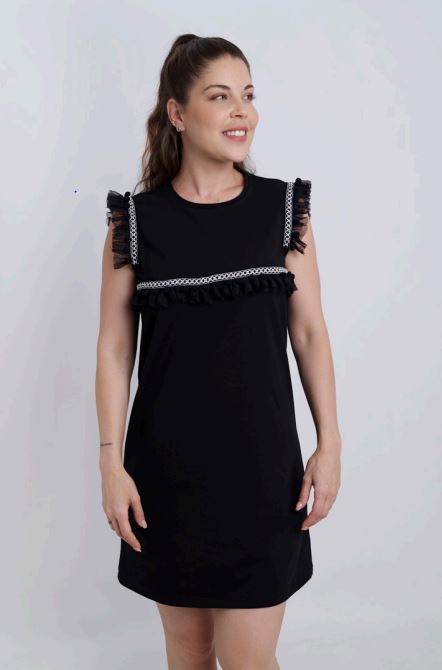 Pepita Lunares Vestido Lili Madroños