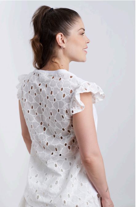 Pepita Lunares Camiseta Floral