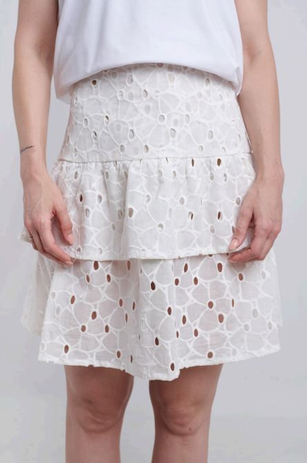 Pepita Lunares Falda Floral