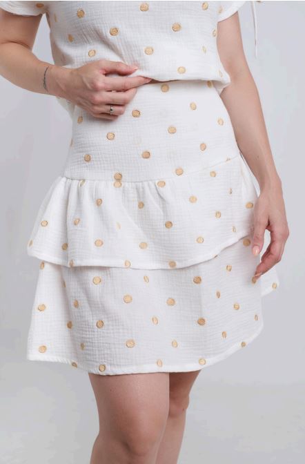 Pepita Lunares Falda Cora