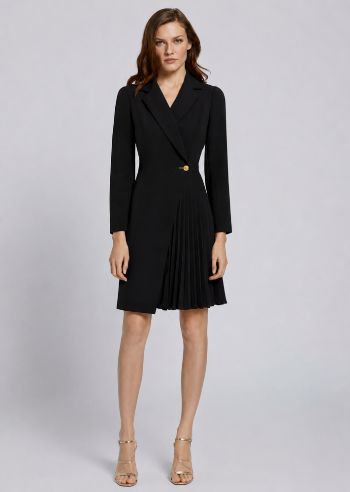Laura Bernal Vestido Brenda Negro